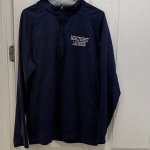 Mercyhurst Lacrosse Sport-Tek Navy Lightweight Jacket